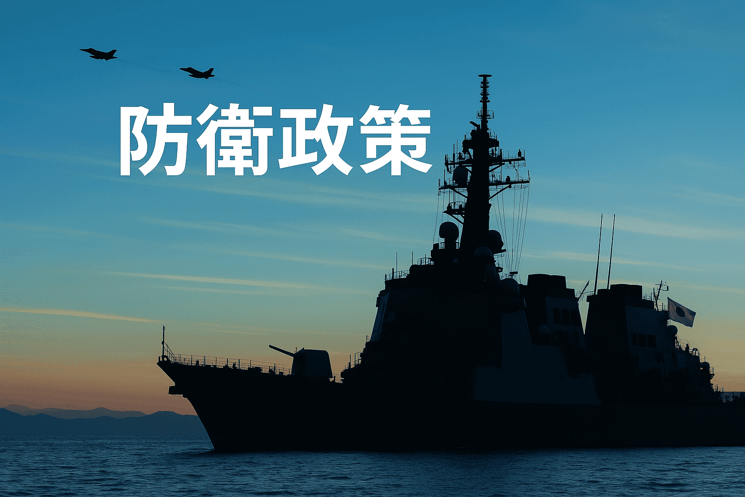 「防衛政策強化案、賛成？反対？」